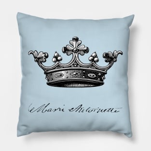 Marie Antoinette, Queen of France, Crown and Signature Pillow