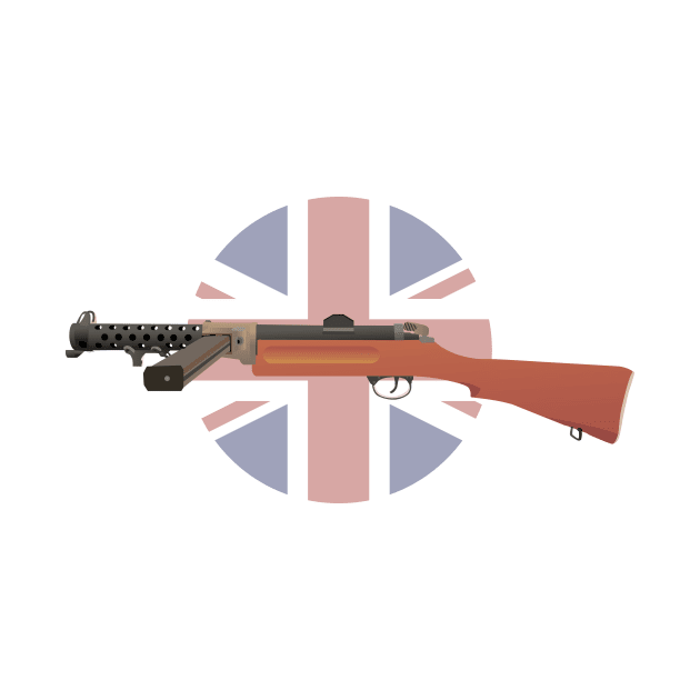 British WW2 Lanchester Submachine Gun by NorseTech