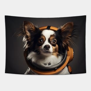 Astro Dog - Papillon Tapestry