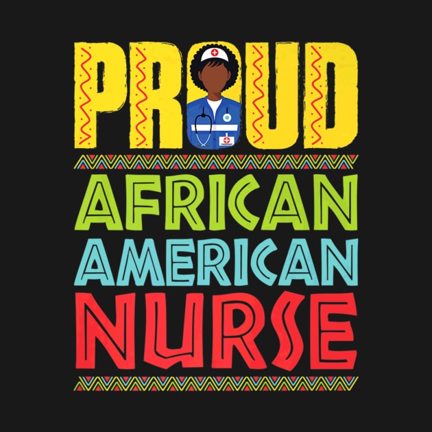 African American Nurse Black Nursing Graduation by Stick Figure103