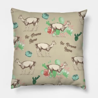 No drama Llama Pillow