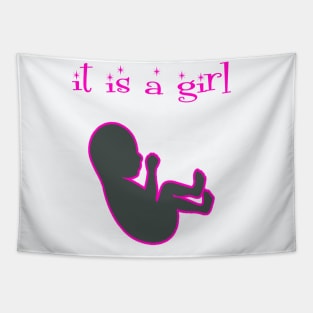 baby girl Tapestry