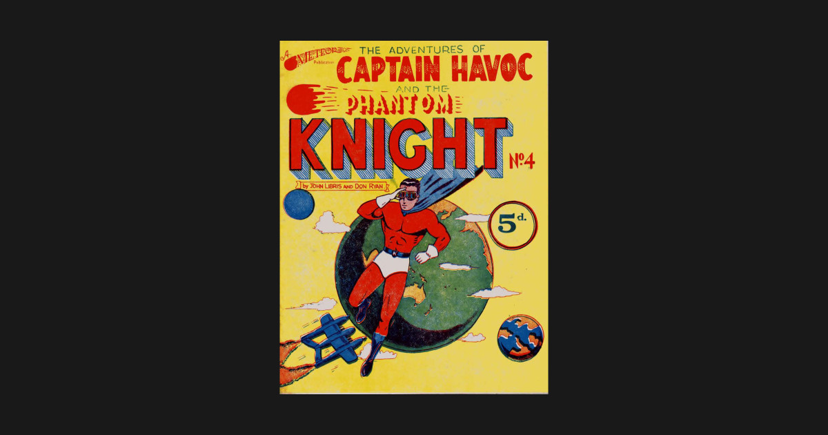 Captain Havoc Superhero Comic Cover Comics T Shirt Teepublic