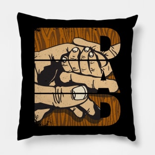 Woodworking Dad Fathers Day Pillow