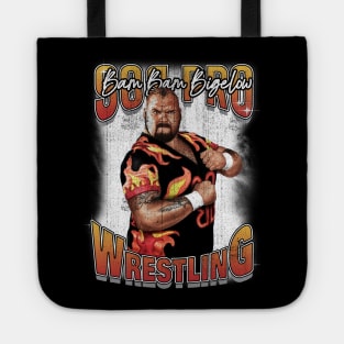 Bootleg Bam bam bigelow 90s pro wrestling Tote