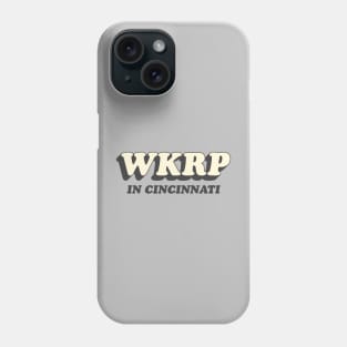 WKRP in Cincinnati Black Phone Case