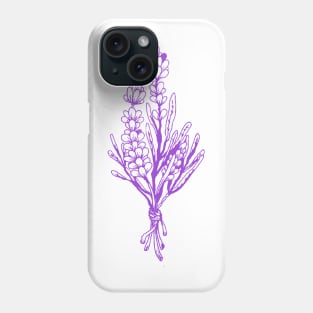 Lavender Branches Phone Case