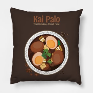 Delicious Thai Street Food Pillow