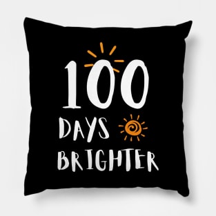 100 Days of School Pillow