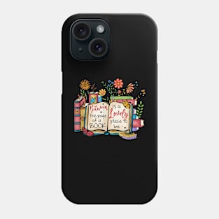 World International Book Day for Book  Library Reading Phone Case