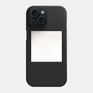 ROSE GOLD CONFETTI Phone Case