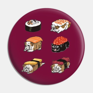 Sushi Hug Pin