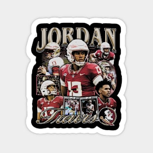 Jordan Travis College Vintage Bootleg Magnet