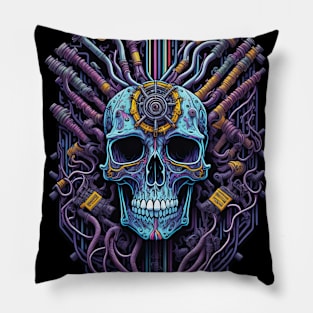 Cyborg Heads Pillow