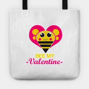 Bee My Valentine Cute Art Tote