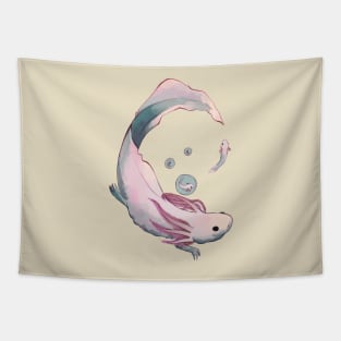 Axolotl evolution Tapestry