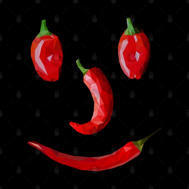 Spicy Red Chili Face by kazoosolo