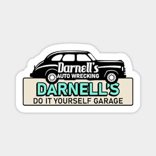 Evil Car Garage Magnet