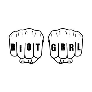 Riot Grrrl Knuckle Tattoo T-Shirt