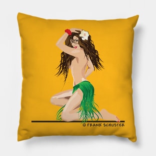 Hula Girl Pillow