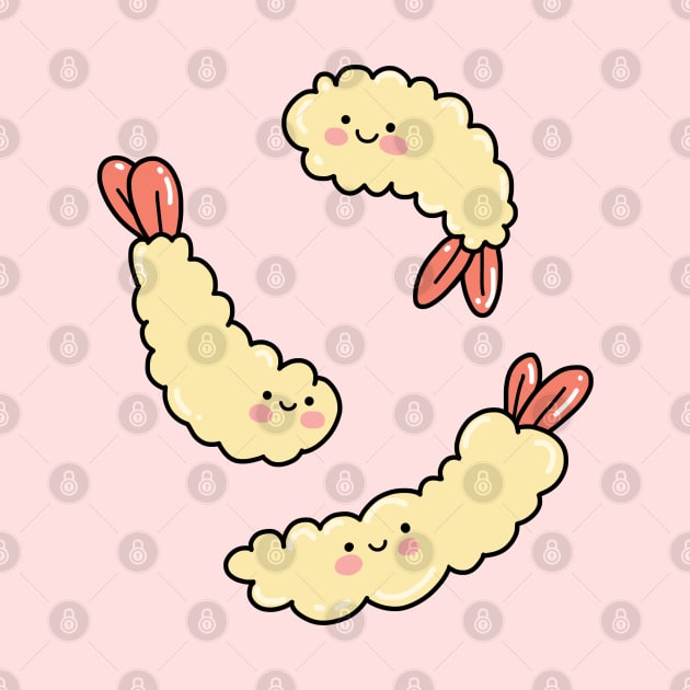 Cute Tempura Shrimp by SuperrSunday