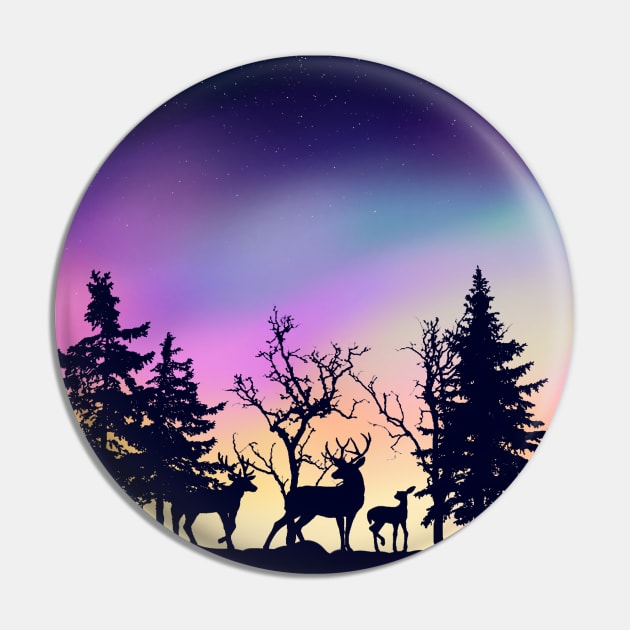 deer in forest Pin by theerraticmind