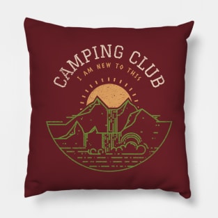 Camping Club, I am new to this! Pillow