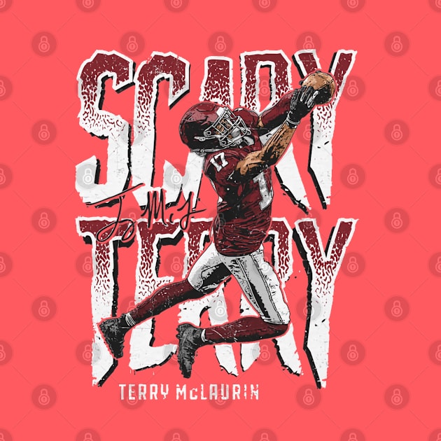 Terry McLaurin Washington Scary Terry by Buya_Hamkac