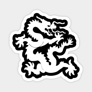 Kung Fu Dragon Magnet