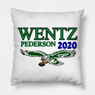 Wentz/Pederson 2020 Pillow