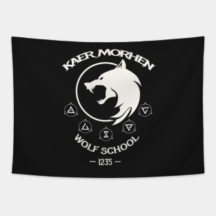 KAER MORHEN WOLF SCHOOL Tapestry