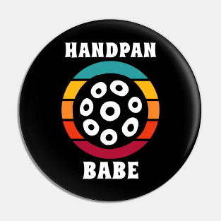 Handpan Babe Pin