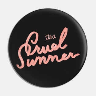 Taylor Swift Cruel Summer Pin