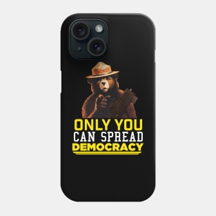 Helldivers 2 Only You Can Spread Democracy Phone Case