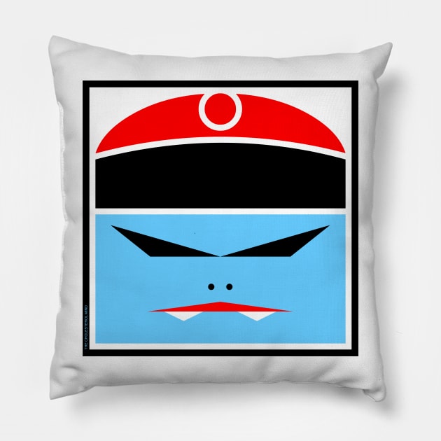 JIANGSHI VAMPIRE ZOMBIE Pillow by cholesterolmind