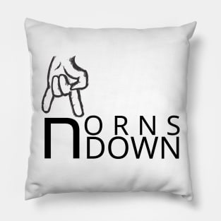 Horns Down Pillow