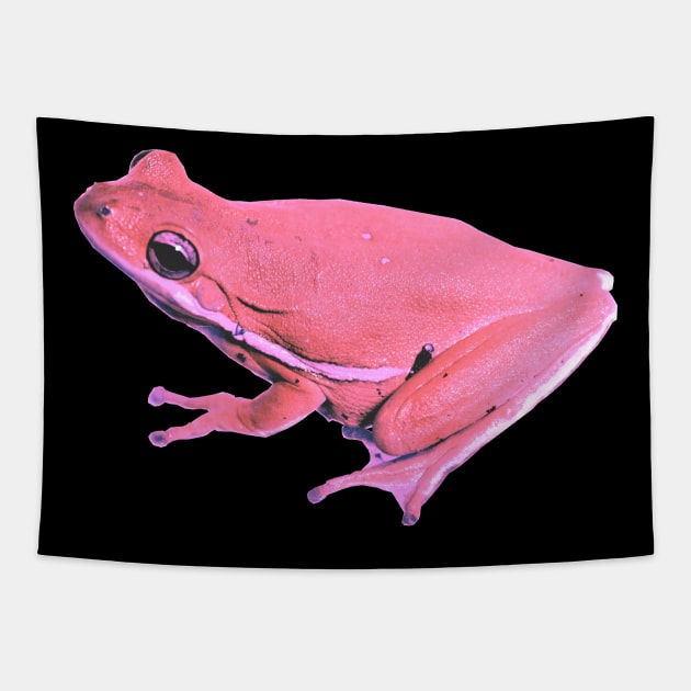 Love Frog Tapestry by Art of V. Cook