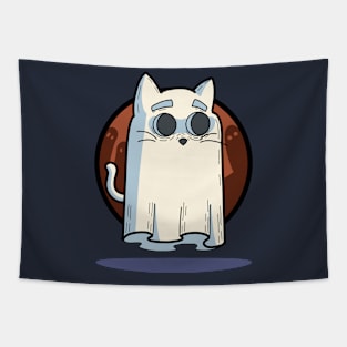 ghost kitty Tapestry