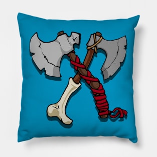 Battle Axes Pillow