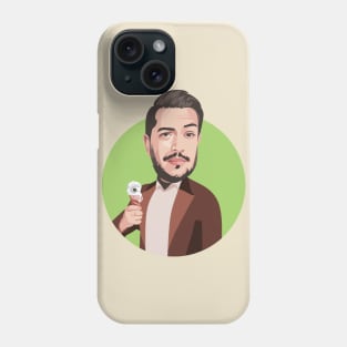 Impractical Jokers - Sal Eating Ice Scream Awesome Vector Illustration Phone Case