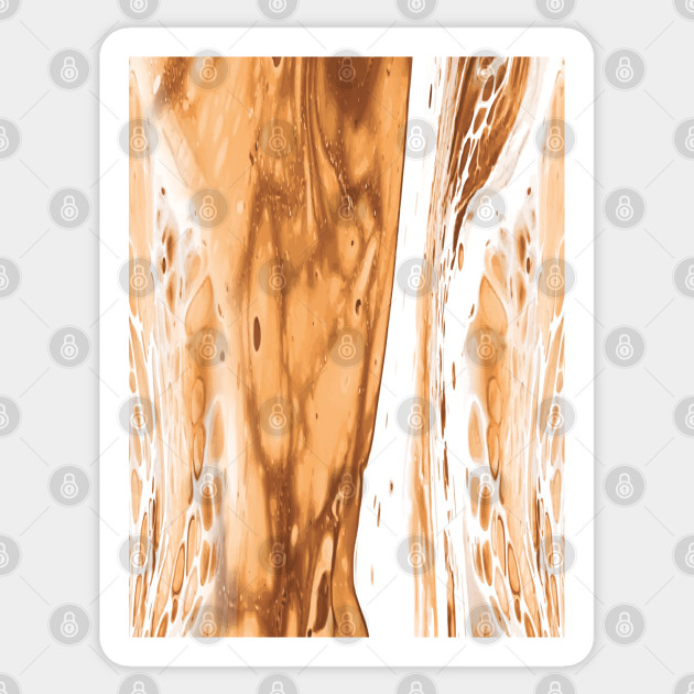 Gift Abstract Color Pattern White Gold Gift Abstract Color