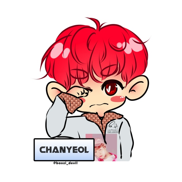 Chanyeol by baozidevil