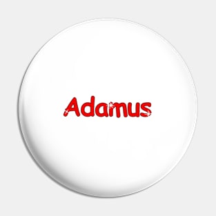 Adamus name. Personalized gift for birthday your friend. Pin