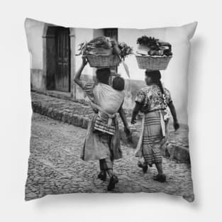 People of Chichicastenango Pillow