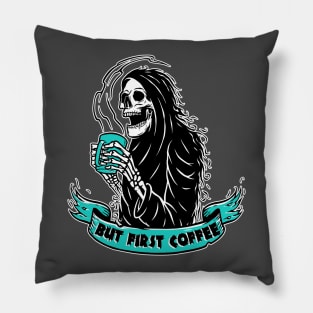 But first coffee Pillow