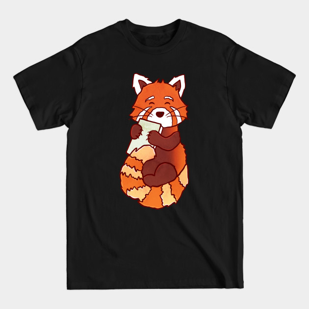 Discover RED PANDA READS - Red Panda - T-Shirt