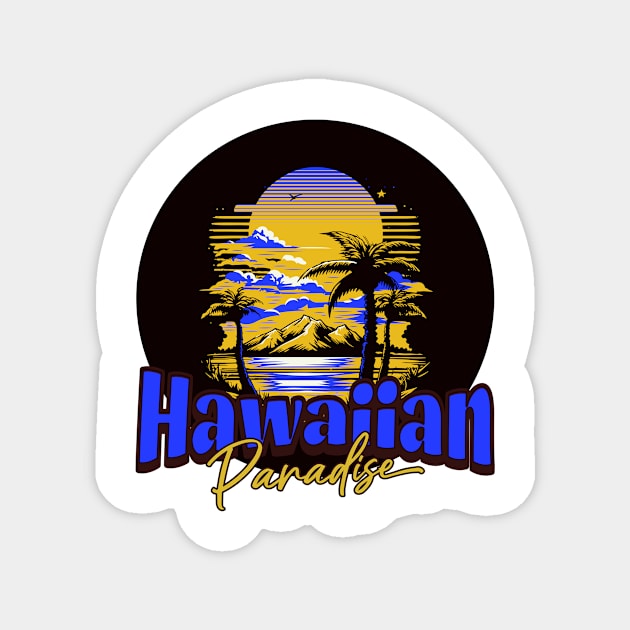 Hawaiian Paradise Magnet by shipwrecked2020