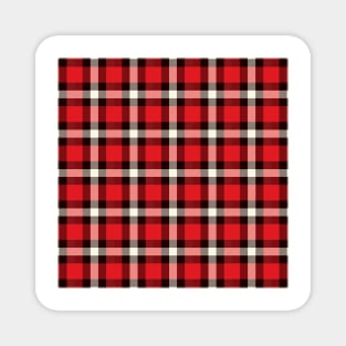 Red black and Blue Buffalo Plaid Magnet