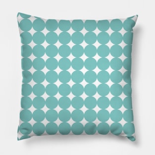 Retro Circles and Diamonds Pillow