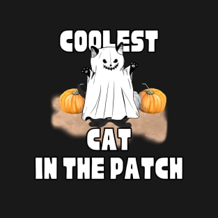 Halloween coolest cat in the patch T-Shirt